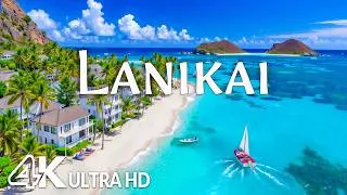 Thumbnail: Lanikai 4K – Turquoise Ocean, Tropical Mountains & Hawaii’s Breathtaking Paradise | Relaxing Music