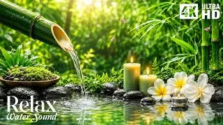 Thumbnail: Bamboo Water Fountain + Relaxing Music Sleep 🌿 Nature Sounds and Healing Piano Music, Stress Relief