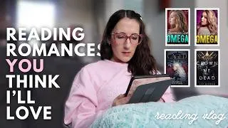 Thumbnail: Reading Five Star Romances YOU Recommend ⭐️📖👑 Romance Reading Vlog