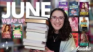 Thumbnail: chatting about the 9 romances book I read in June 📖💖 June Reading Wrap Up