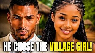 Thumbnail: HE CHOSE THE VILLAGE GIRL OVER THE RICH LADY 😭❤️ | New Nigerian Nollywood Romantic Movie 2026