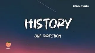 Thumbnail: One Direction - History (Lyrics) 🍑