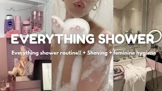 Thumbnail: The ultimate EVERYTHING shower routine | skincare, haircare, bodycare + shave routine