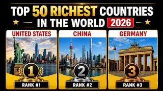 Thumbnail: Top 50 Richest Countries in the World 2026 | GDP Ranking