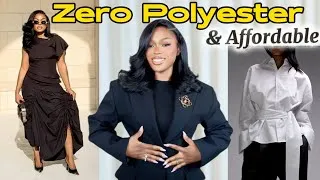 Thumbnail: Affordable High Quality Fashion Haul - Zero Polyester & Under $100
