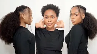 Thumbnail: Quick Feather Crochet Hairstyle on Fine Short 4C Natural Hair Ft. Betterlength