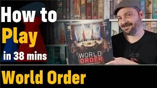 Thumbnail: How to play World Order + Visuals - Peaky Boardgamer