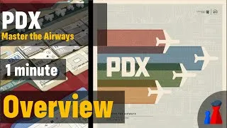 Thumbnail: PDX Master the Airways -1 minute Overview - Peaky Boardgamer