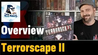 Thumbnail: Terrorscape 2 game overview - Upcoming Gamefound - Peaky Boardgamer