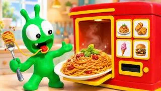 Thumbnail: Pea Pea Pretend Plays with Food Shop Toy Machine ✨ Pea Pea World