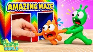 Thumbnail: Pea Pea Saves Boom From Giant Maze 🔑 Pea Pea World