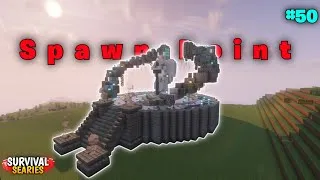 Thumbnail: I Built Beautiful SPAWN POINT IN Minecraft Survival Series #50 