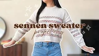 Thumbnail: the fastest I’ve ever knit a colorwork sweater | project vlog