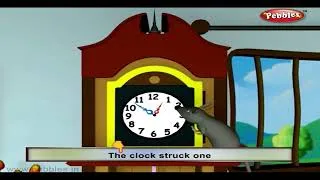 Thumbnail: Hickory Dickory Dock ! Nursery Rhymes Karaoke Pre School Rhymes Songs #pebblesrhymes #pebbles