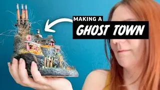 Thumbnail: Haunted Ghost Town! - DIY Miniatures