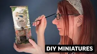 Thumbnail: Abandoned Miniatures | Cute little wall with lights!! 🖤