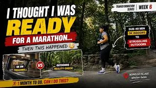 Thumbnail: I Thought I Was Ready for a Marathon… Then This Happened 😳🏃‍♀️ | Transformation Series Week#6