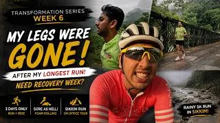 Thumbnail: Transformation Series Week 6 😵 My Legs Were Gone After My Longest Run! Do I need Recovery Week?
