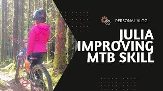 Thumbnail: 9 years old Julia improving her mtb skills