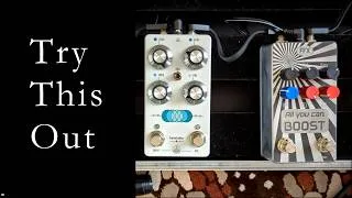 Thumbnail: Put your Boost LAST - Here´s why. (Tutorial, Talking) - Pedals and Tea