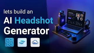 Thumbnail: Build A Production Ready AI Headshot Generator | React, TailwindCSS, Cloudinary
