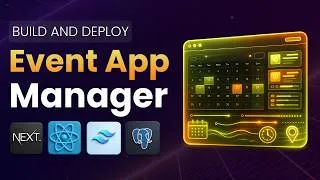 Thumbnail: Build and Deploy A Production Ready Events Manager Website | NextJS, React, TailwindCSS, PostgreSQL