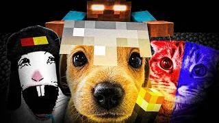 Thumbnail: minecraft horror but we're FAT and CHOPPED 😢😢