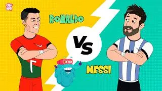 Thumbnail: Messi vs Ronaldo | Who is Greatest Footballer of All Time? | Fifa World Cup 2026 Special | Dr Binocs
