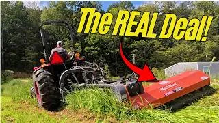 Thumbnail: Property Cleanup with the MechMaxx VAM60 Ditch Bank Flail Mower