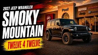 Thumbnail: 2027 Jeep Wrangler Smoky Mountain Explained in 6 Minutes | Twelve 4 Twelve
