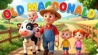 Thumbnail: Old MacDonald Had A Farm | Nursery Rhymes | Kids Songs Nursery Rhymes