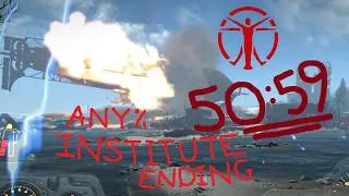 Thumbnail: Fallout 4 - Any% (Institute Ending) speedrun in 50:59 [WR]