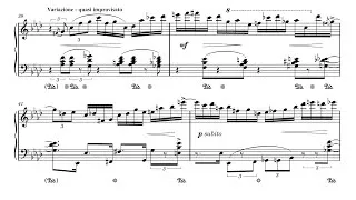 Thumbnail: Six Pièces Pour Piano, No.4 'Marchita el Alma' - Abner Gutiérrez (Partitura/ Sheet Music)