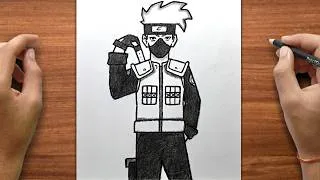 Thumbnail: Easy Kakashi full body | How to Draw Kakashi hatake | Step by step | for Beginners