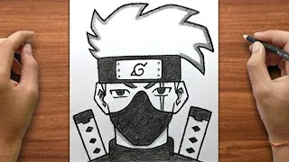 Thumbnail: Easy Kakashi Drawing | How to Draw Kakashi hatake | Step by step | for Beginners