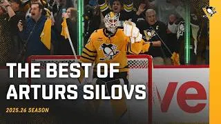 Thumbnail: Arturs Silovs' 2025.26 Season Highlights | Pittsburgh Penguins