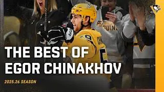 Thumbnail: Egor Chinakhov's 2025.26 Season Highlights | Pittsburgh Penguins