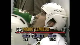 Thumbnail: March 24, 1992 - Pittsburgh Penguins at Detroit Red Wings - First Period