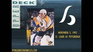 Thumbnail: Behind the Lens: Mario Lemieux's 1994-95 Upper Deck Hockey Card #22