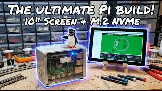Thumbnail: The Ultimate Raspberry Pi 5 Build: NVMe Speed Meets the New 10" Touch Display!