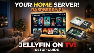 Thumbnail: Raspberry Pi Media Server: Why Jellyfin is a Game Changer! (CM4 Home Server part 3)
