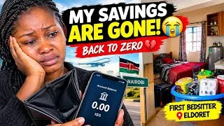 Thumbnail: I Came Back To Kenya With Zero Savings 😭| How I Started Over In My First Bedsitter