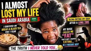 Thumbnail: I stopped Blow Drying My Hair Because I Was Losing it|| The Truth About My Life in Saudi Arabia