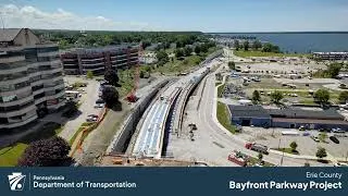 Thumbnail: The Central Bayfront Parkway Project, Erie County