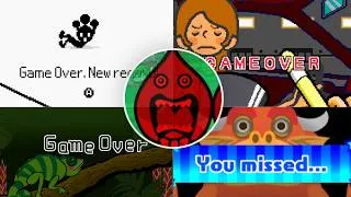 Thumbnail: All Game Overs in the Rhythm Heaven Series (2006 - 2026)