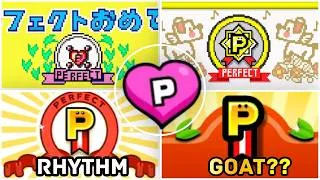 Thumbnail: Evolution of Getting Perfects in the Rhythm Heaven Series (2006 - 2026)