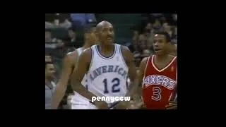 Thumbnail: Rookie Allen Iverson 36pts Highlights vs Jason Kidd the Mavs (1997)