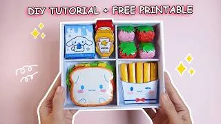 Thumbnail: DIY Kawaii Cinnamoroll Bento Box 🍱 | Tutorial + Free Printable