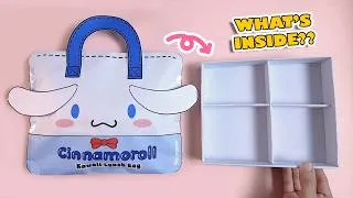 Thumbnail: What’s Inside? Kawaii Cinnamoroll Lunch Bag 🎀 | ASMR Unboxing