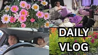 Thumbnail: Day in the Life Vlog | Out with Paul, Car Chat with Lucie, House Tidy & Garden Plant Rescue